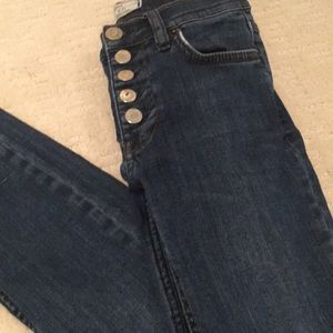 Blue Free People Jeans